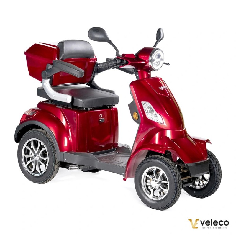 Veleco FASTER: 4-wheeled mobility scooter with ace design