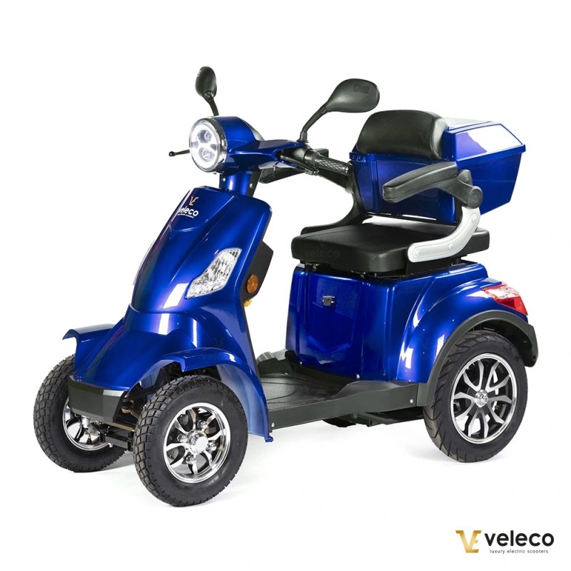 Veleco FASTER: 4-wheeled mobility scooter with ace design