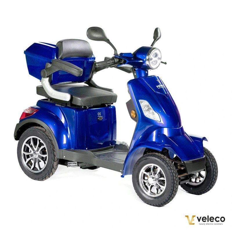 Veleco FASTER: 4-wheeled mobility scooter with ace design