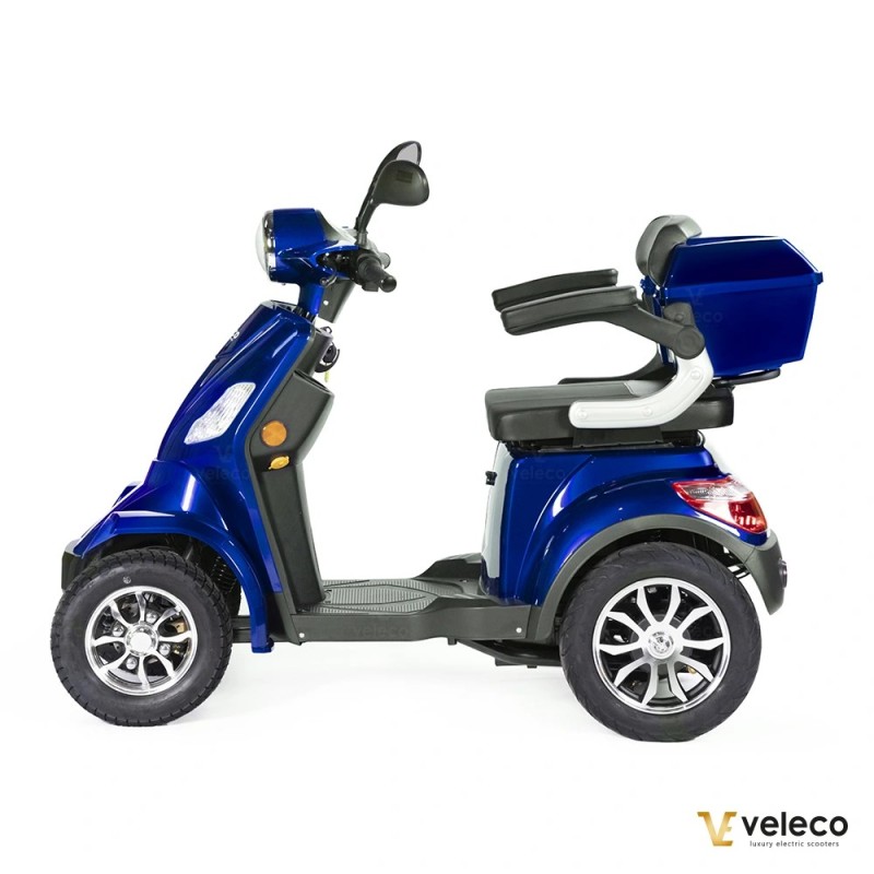 Veleco FASTER: 4-wheeled mobility scooter with ace design