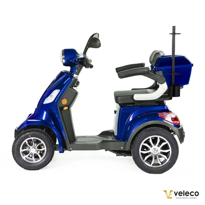 Veleco FASTER: 4-wheeled mobility scooter with ace design