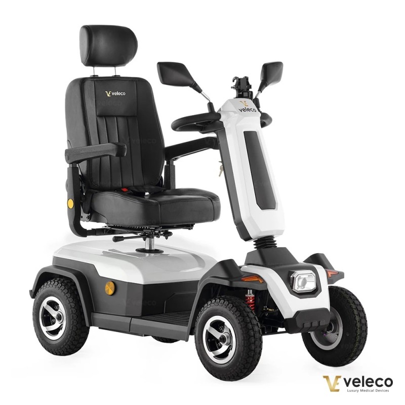 Veleco SHARPY: 4-wheeled mobility scooter with captain seat