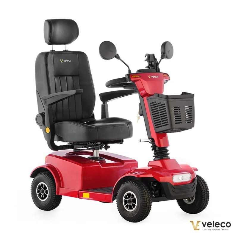 Veleco JUMPY: mobility scooter with full suspension
