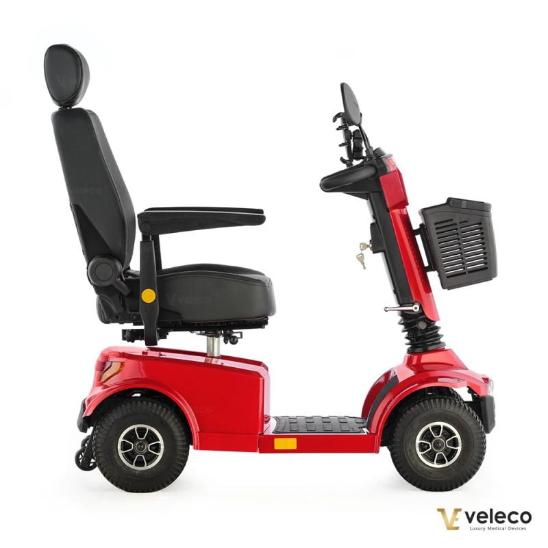 Veleco JUMPY: mobility scooter with full suspension