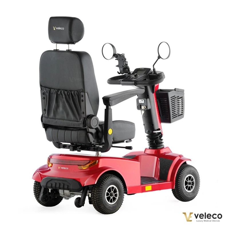 Veleco JUMPY: mobility scooter with full suspension
