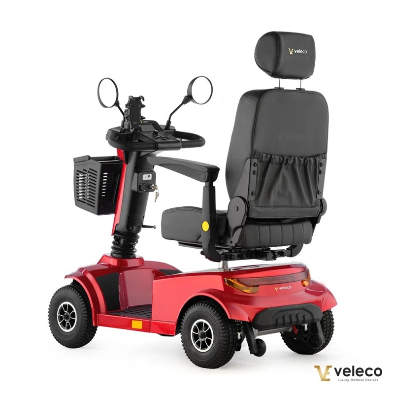 Veleco JUMPY: mobility scooter with full suspension