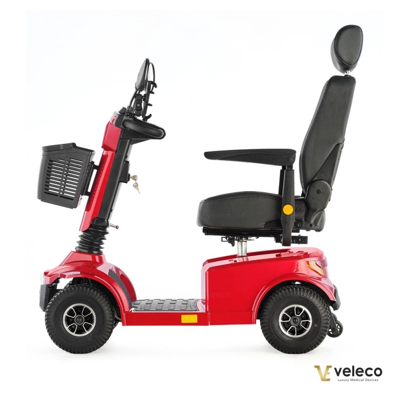 Veleco JUMPY: mobility scooter with full suspension