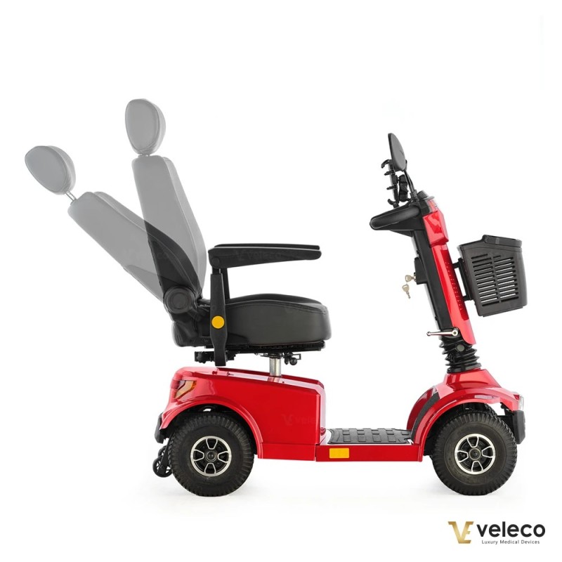 Veleco JUMPY: mobility scooter with full suspension