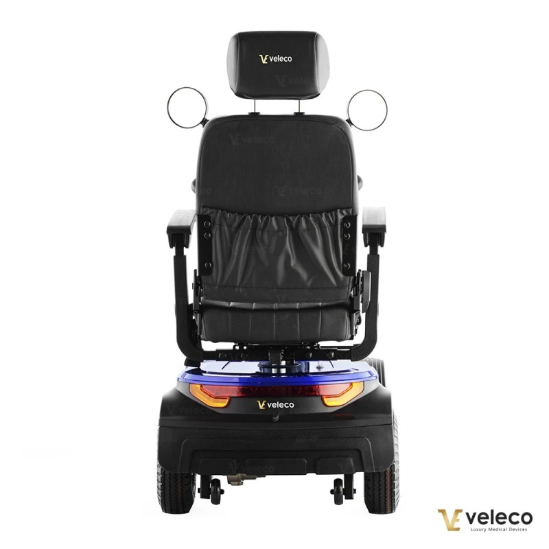 Veleco LOOPER: easy-control mobility scooter with LED lights