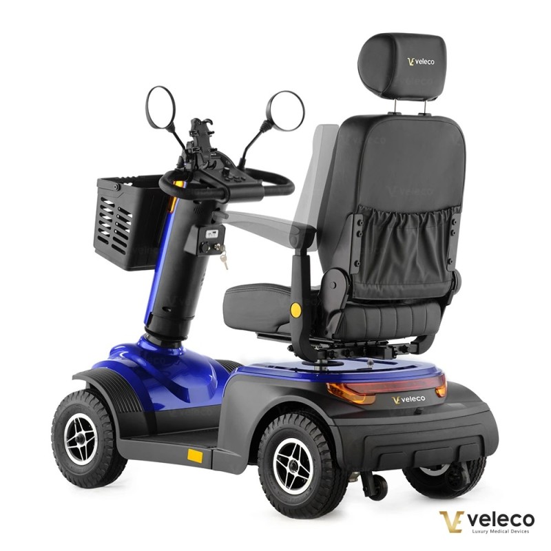 Veleco LOOPER: easy-control mobility scooter with LED lights