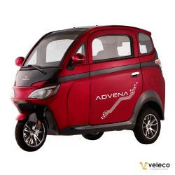 Veleco ADVENA: 2-seater enclosed moped that looks like a car