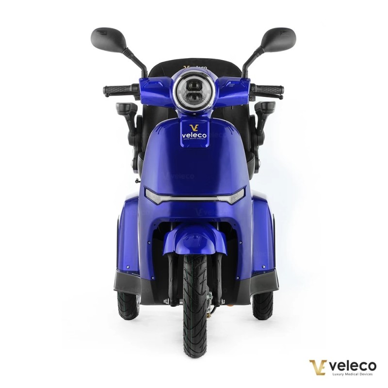 Veleco TURRIS: mobility scooter with acceleration button