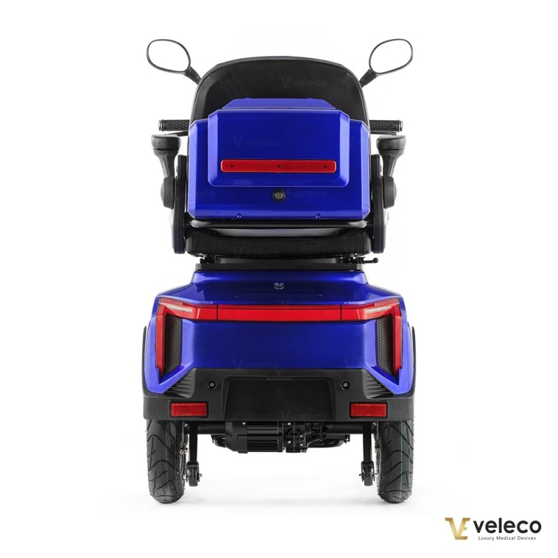 Veleco TURRIS: mobility scooter with acceleration button
