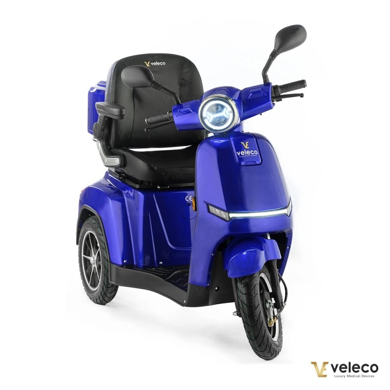 Veleco TURRIS: mobility scooter with acceleration button