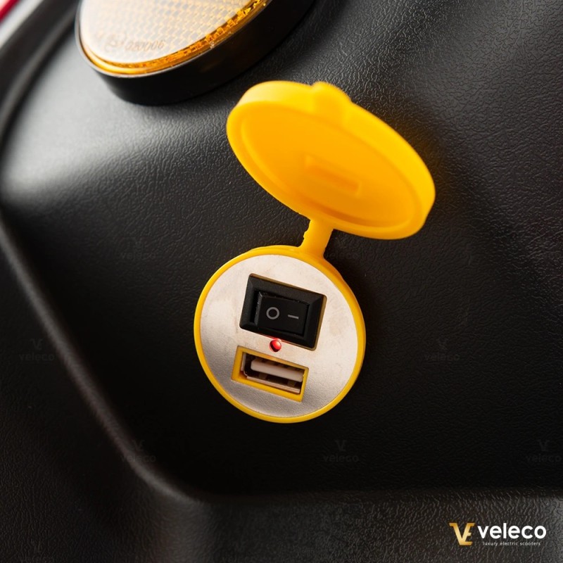 Veleco DRACO – 3-wheeled mobility scooter with extra equipment