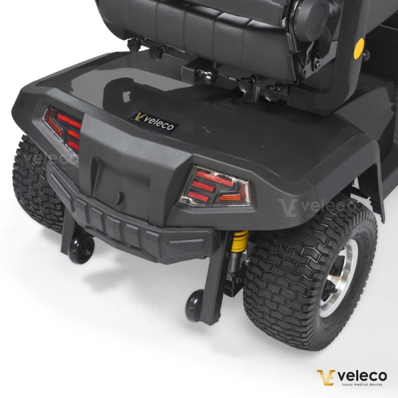Veleco SHARPY PRO: off-road mobility scooter with NFC start