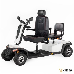 Veleco SHARPY TWIN: mobility scooter with dual seating