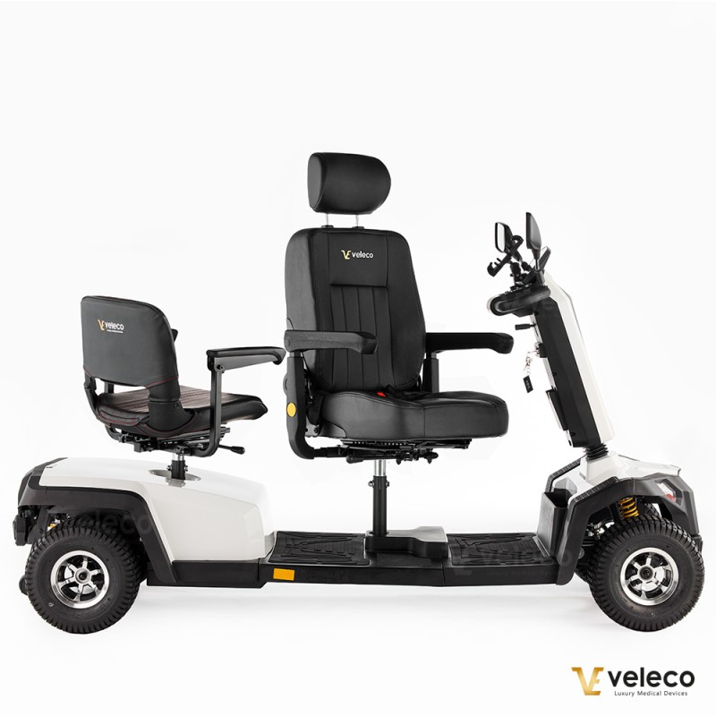 Veleco SHARPY TWIN: mobility scooter with dual seating