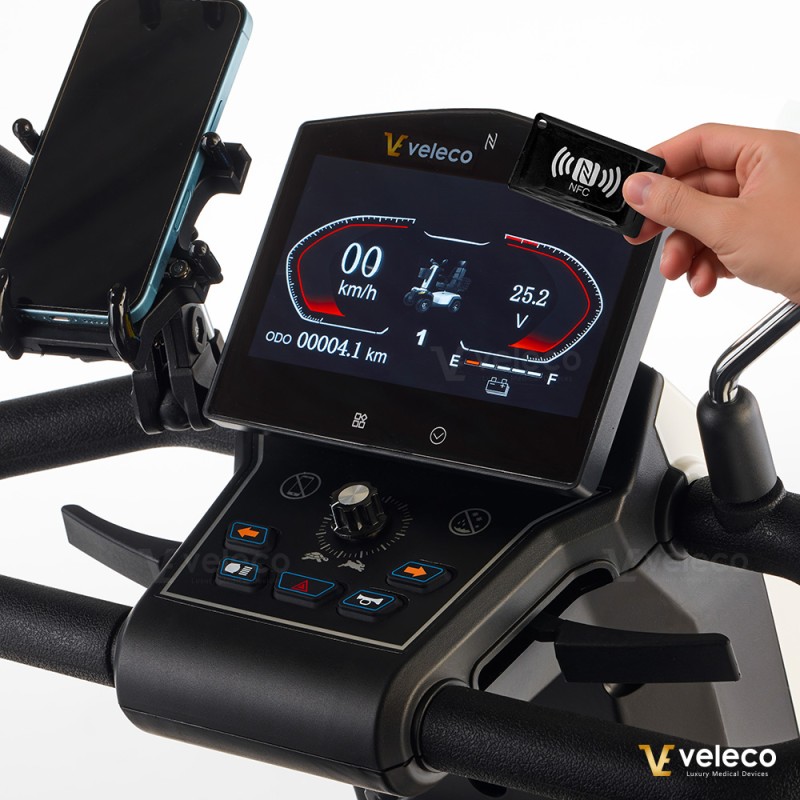 Veleco SHARPY TWIN: mobility scooter with dual seating
