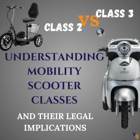 Understanding mobility scooter classes: Class 2 vs. Class 3 and their legal impl