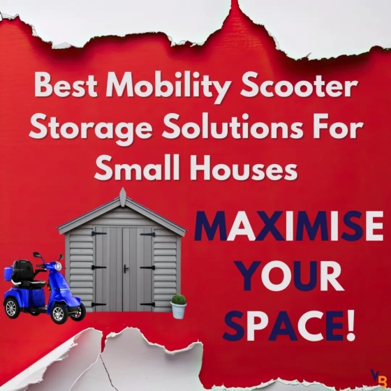 Best mobility scooter storage solutions for small houses – Maximise your space!