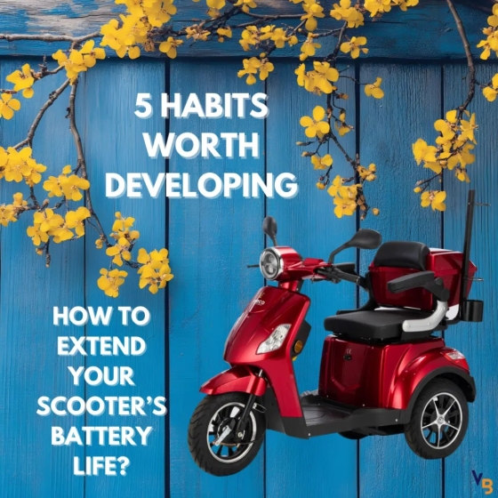 How to extend your scooter's battery life? 5 habits worth developing