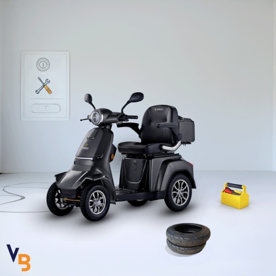 Puncture repair kit – what actually works on mobility scooter tyres