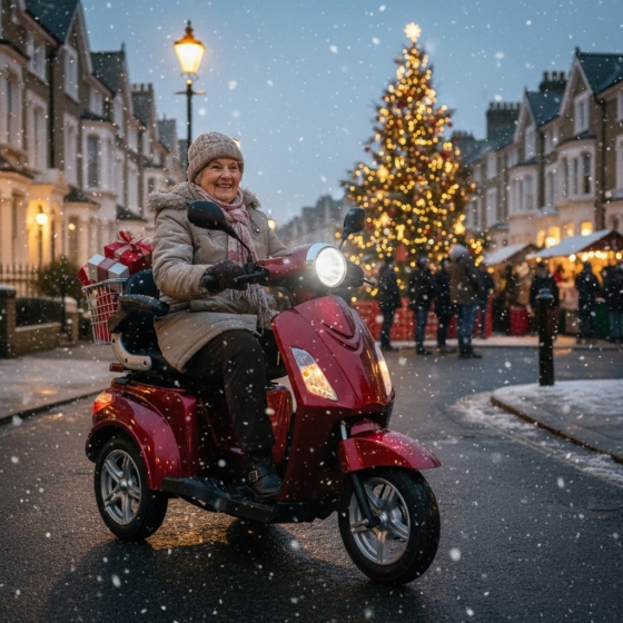 New Year, new tyres — When to replace mobility scooter tyres