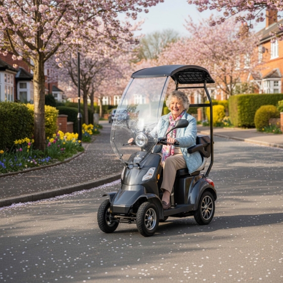 Veleco Mobility Scooter: How to reclaim your freedom in Spring.