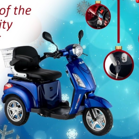 Model ZT15 – Showcase of the best Christmas mobility scooter