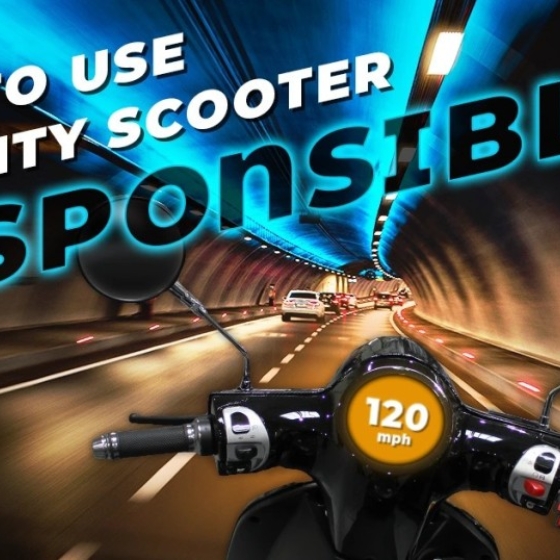 How to use a mobility scooter responsibly?