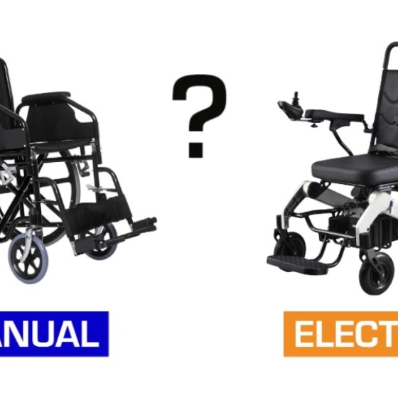 Switching to electric-powered wheelchairs