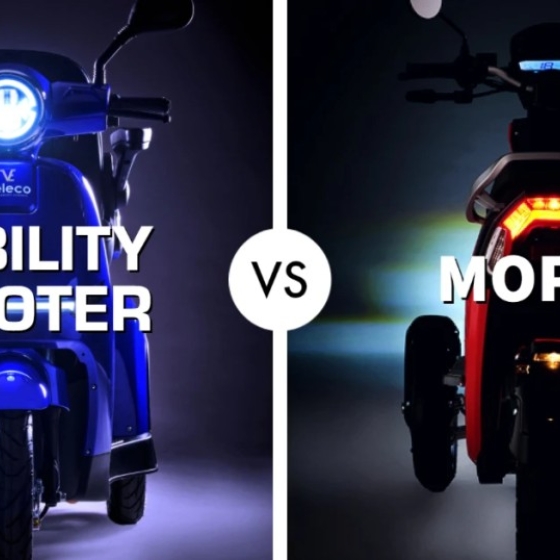 Choosing your ride – a detailed guide on mobility scooter vs moped