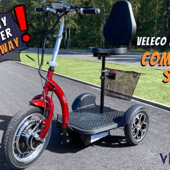 Win a free mobility scooter – the Velobike contest on Facebook