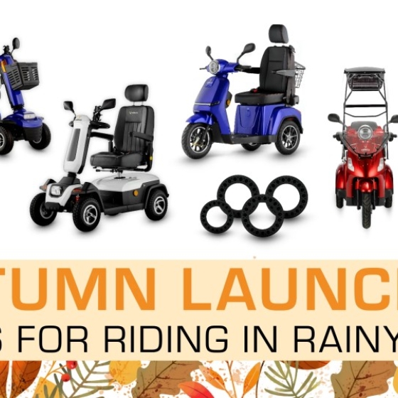 The autumn mobility scooter user guide. Latest launches and tips for riding in r