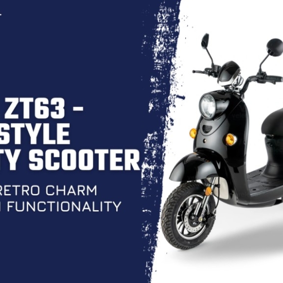 Veleco ZT63 – mobility scooter in Italian style. A blend of retro charm and mode
