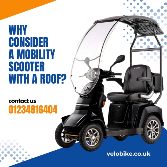 Conquer every season – A guide to mobility scooters with roofs