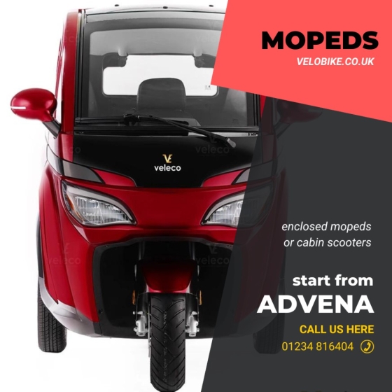 Covered mopeds – conquer the road all year round