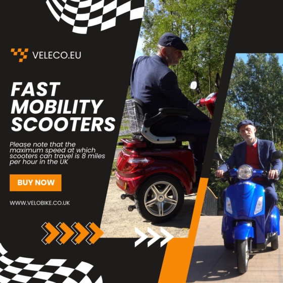 Fast mobility scooters – gaining independence and covering more ground