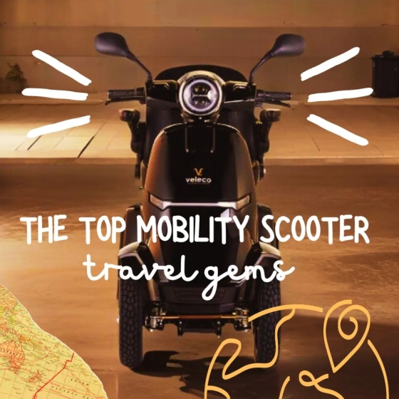 Where can you drive a mobility scooter? Places to visit with ease