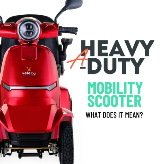 A heavy-duty mobility scooter – what does it mean?