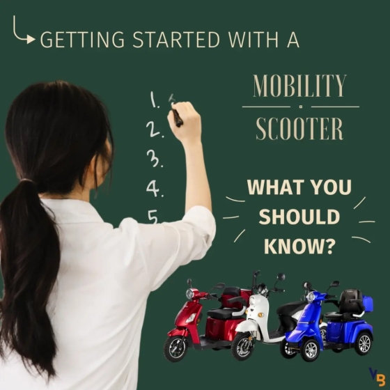 Getting started with a mobility scooter — what you should know?